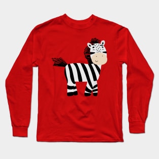 Lucky Zebra Long Sleeve T-Shirt